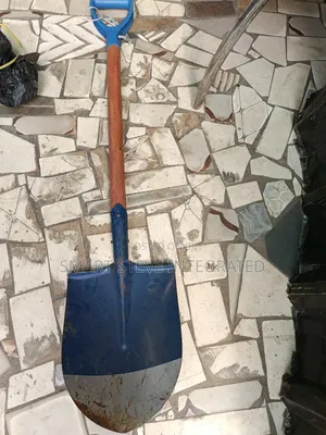 Shovel With Wooden Handle
