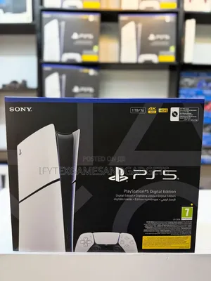 New Ps 5 Slim 1tb With Extra New Pad and 12 Games to Be Install