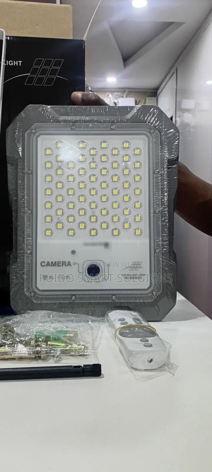 200w Solar Motion Sensor Light With Camera