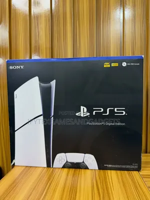Ps 5 Console Slim New 825gb /12 Games to Be Installed/Extra Pad