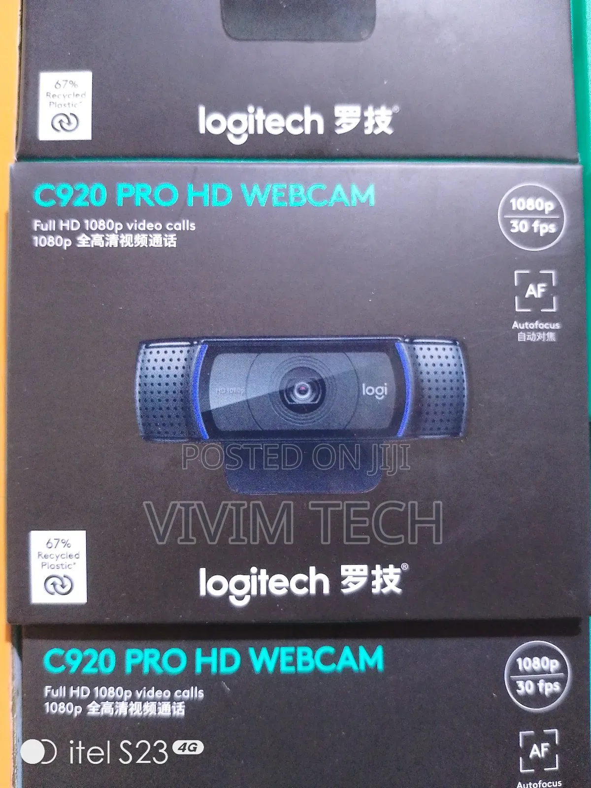 C920 Pro and C920e Logitech Webcam