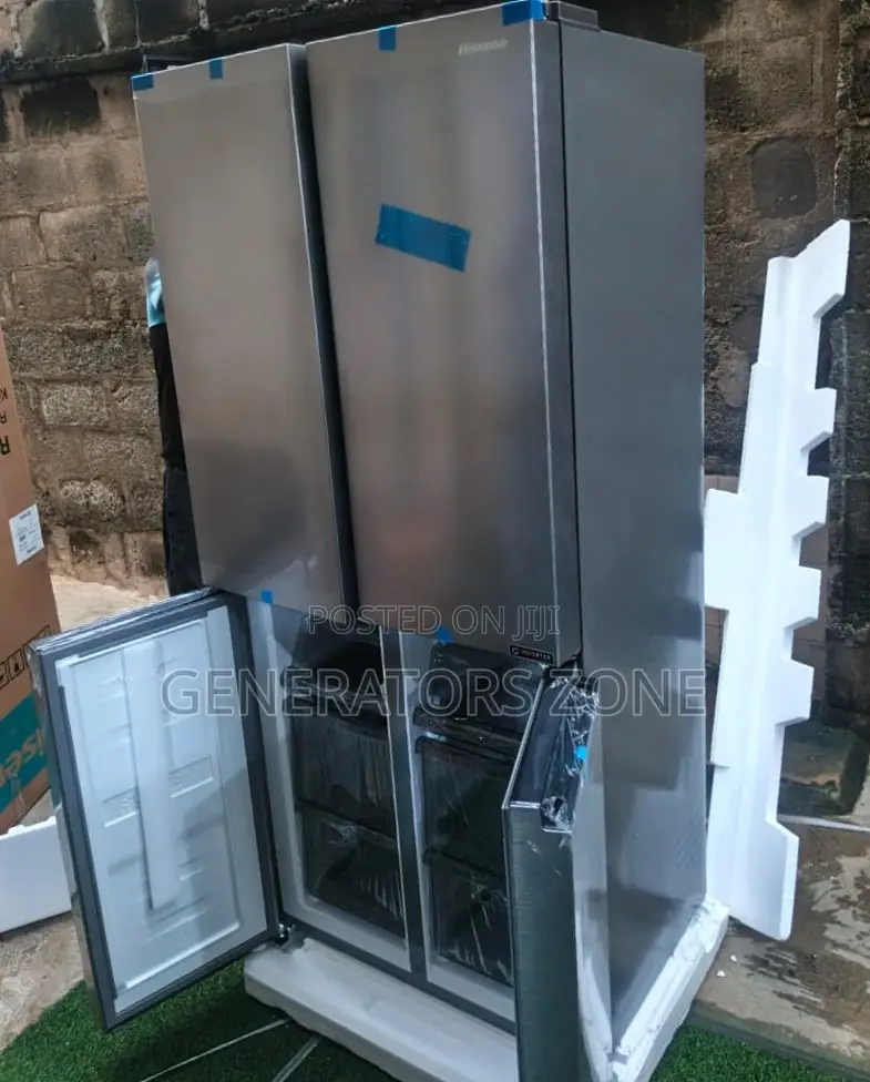 Hisense 392l Side-by-Side Refrigerator With Multi-Door Design Ref-54ws