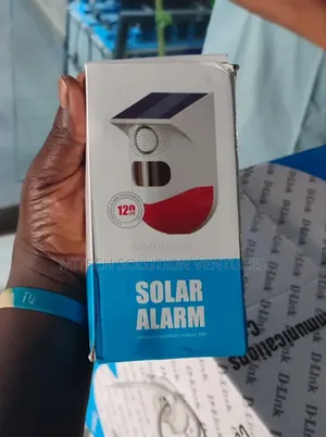 Solar-Powered Intrusion Alarm Wi
