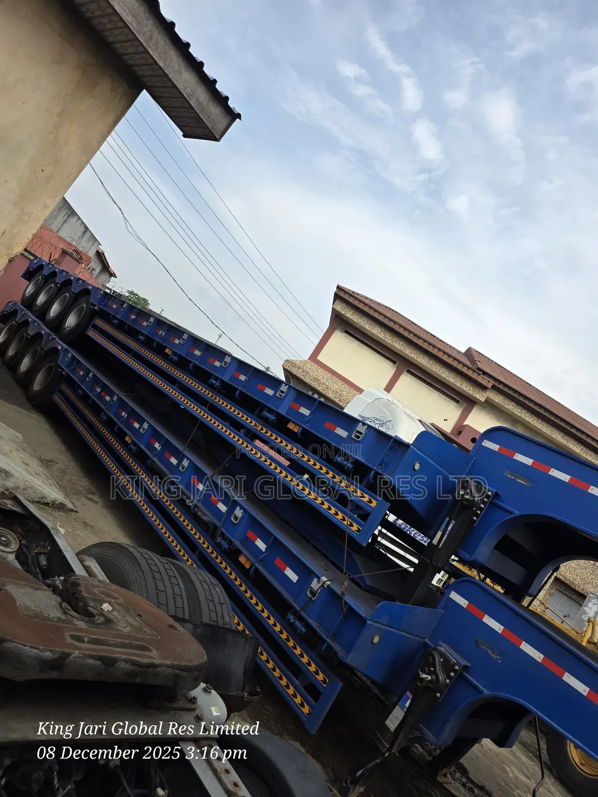 120tons Back Loading Lowbed