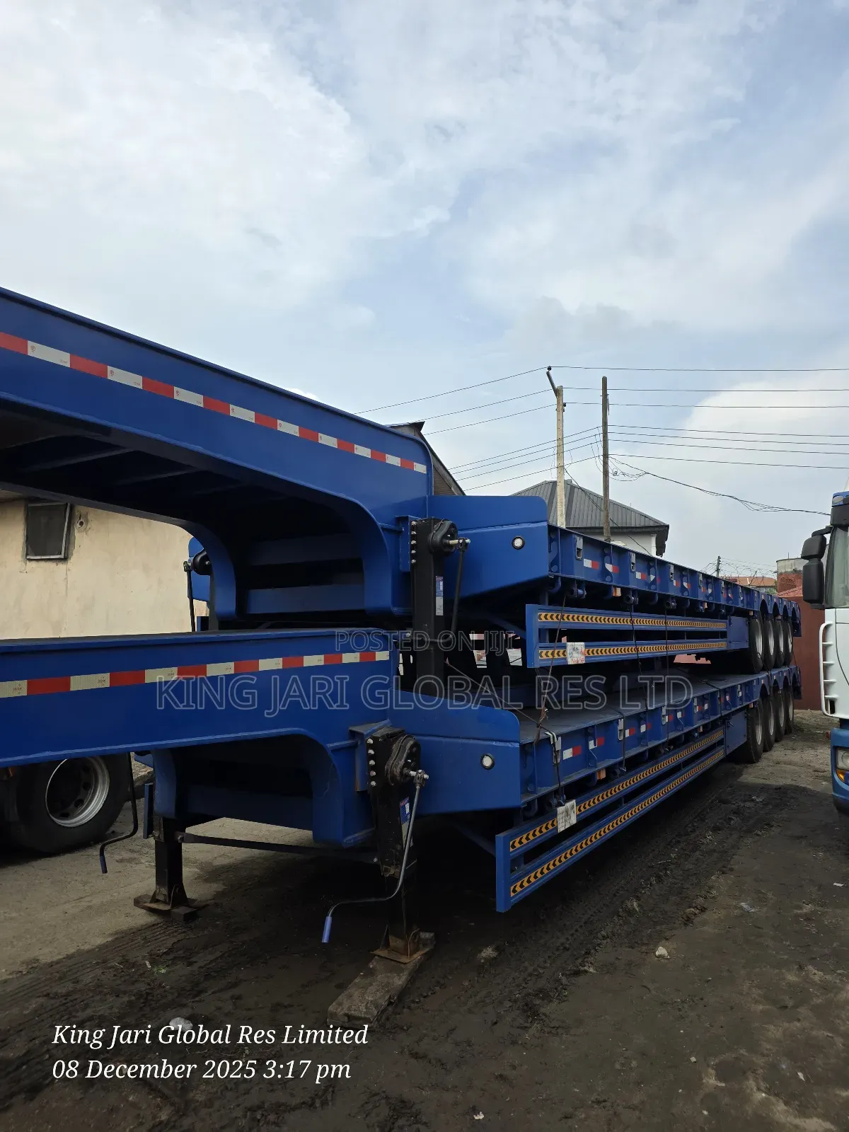 120tons Back Loading Lowbed
