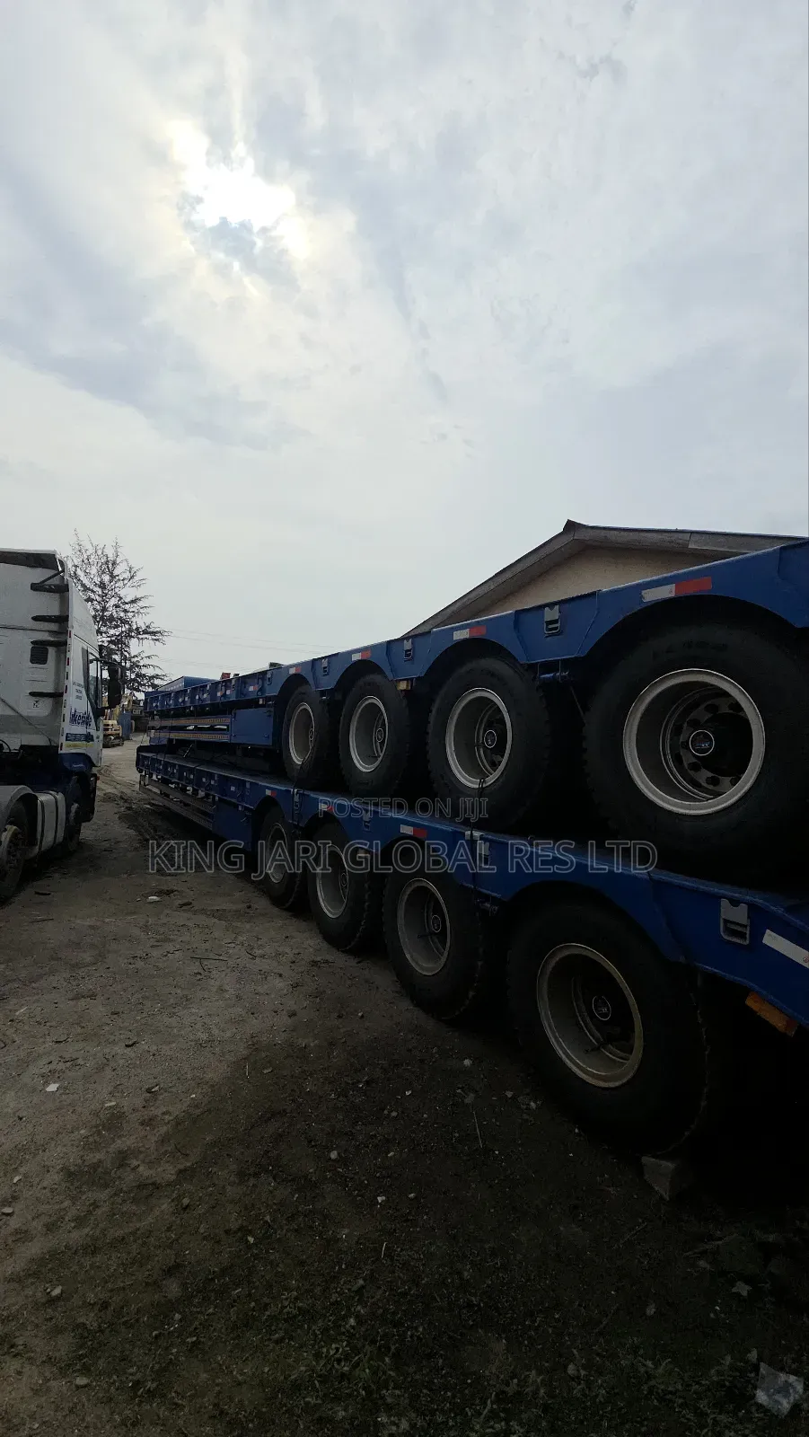 120tons Back Loading Lowbed