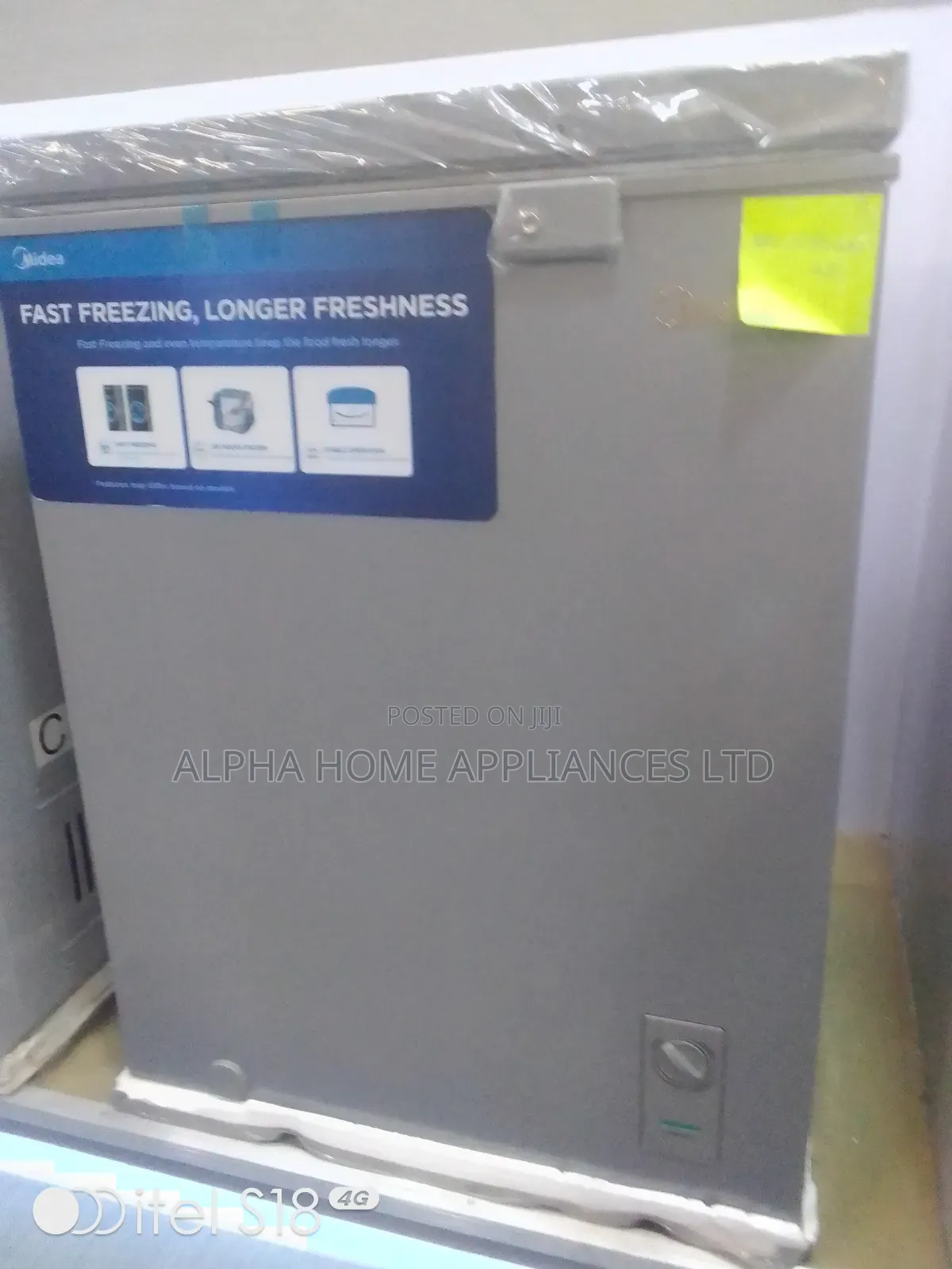 Midea Chest Freezer 142 Litres