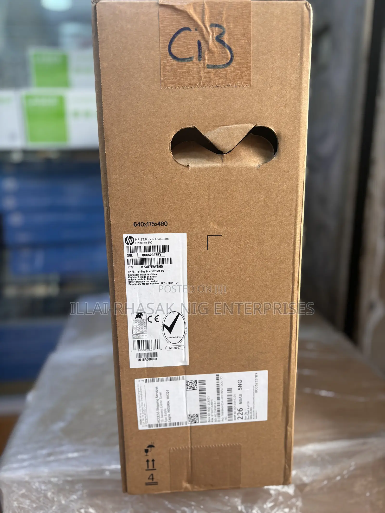 New Desktop Computer HP AiO 24 8GB Intel Core i3 SSD 512GB