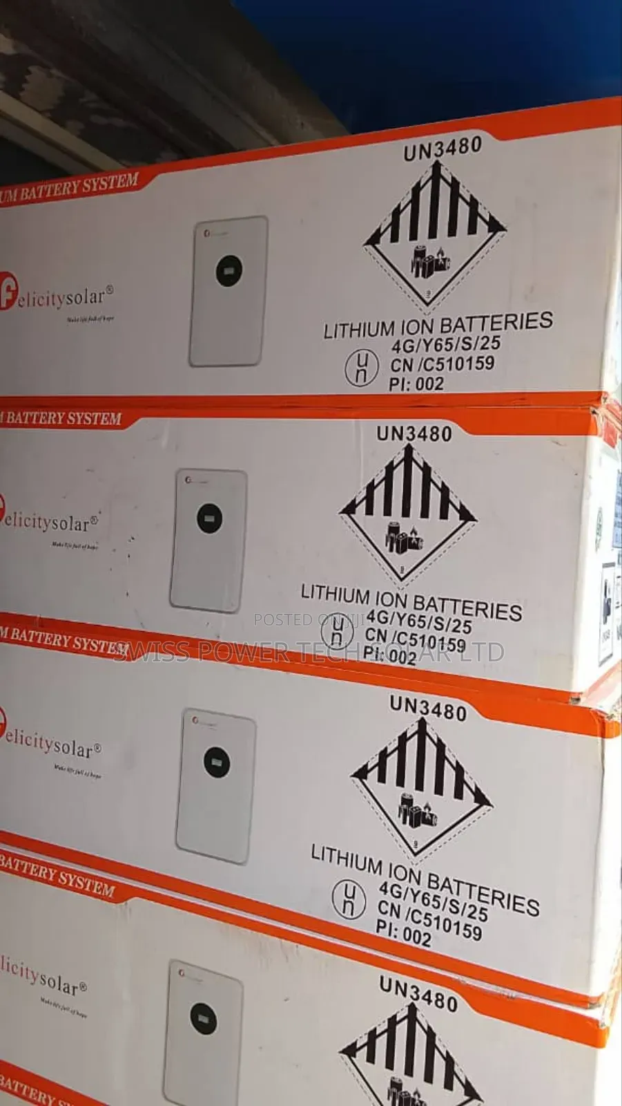 5kwh Felicity Lithium Battery 51.2v