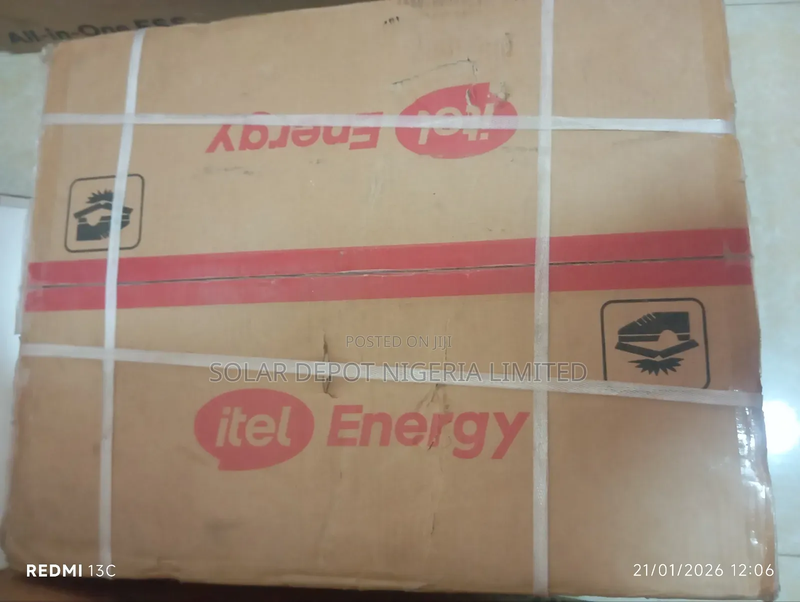 Itel 25.6v 200ah 5.12kwh Lithium Battery