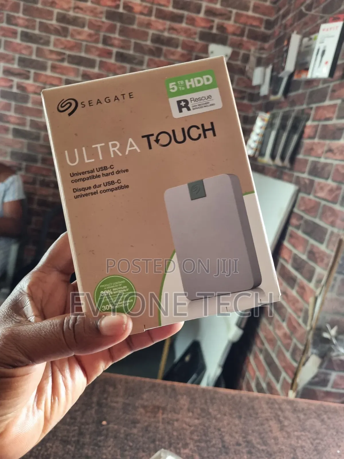 5tb Seagate Ultratouch External HDD
