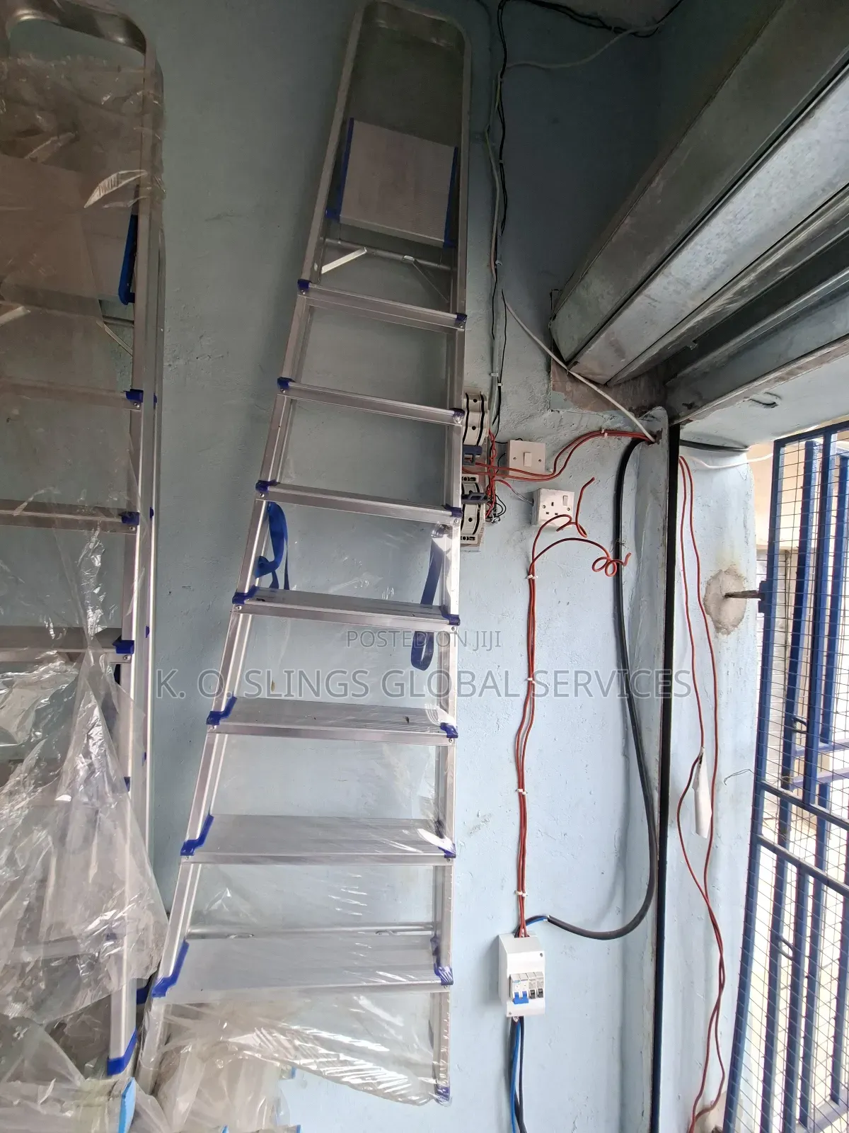 Aluminium a Ladder 8 Steps