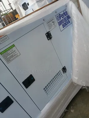 High Efficiency 80kva Soundproof Perkins Generator