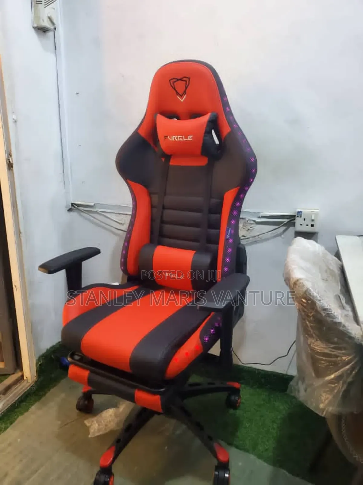 Gaming Chair With RGB Light
