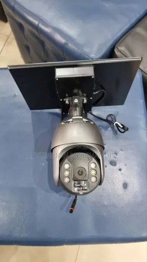 Solar Solar CCTV Security Flood Light With Camera – 450w (2-in-1)
