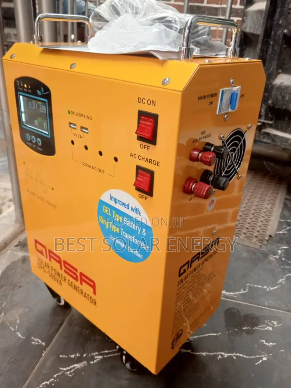 Qasa Solar Generator Spg500watt With Panel