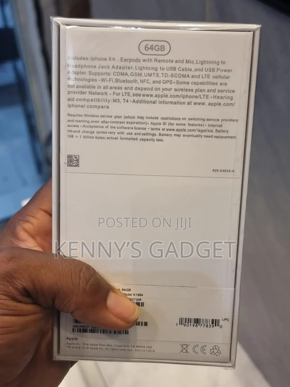 New Apple iPhone XR 64 GB Red