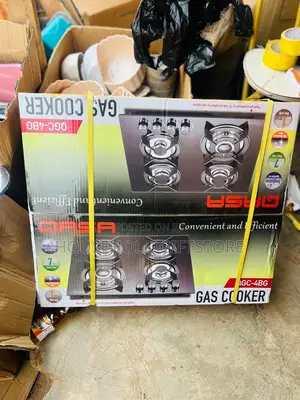 Qasa 4 Burner Inbuilt Gas Cooker