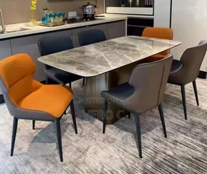 Marble Dining Table by 6 Seaters.