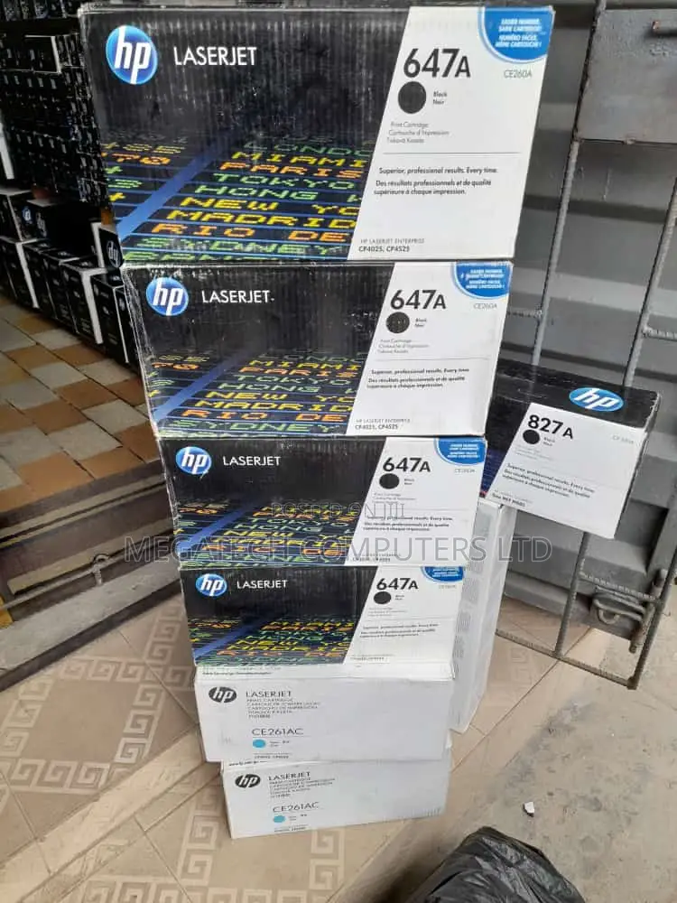 Hp Cartridge Toner 647a Black