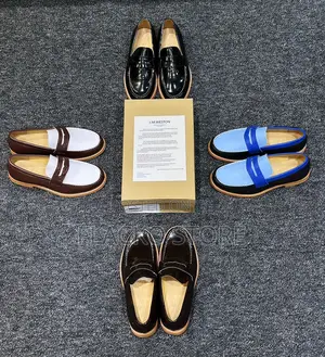 Original J.M. Weston Classic Two Toned Loafers Shoes