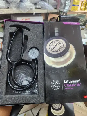 All Black Littman Classic LLL Stethoscopes
