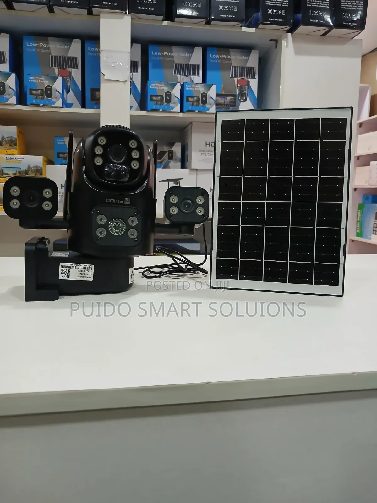 15mp Three Lens PTZ Solar Camera