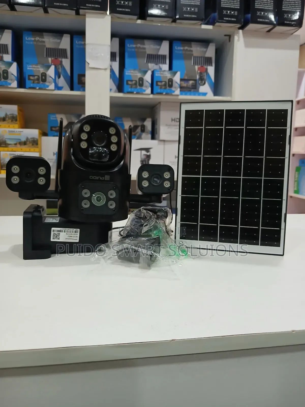 15mp Three Lens PTZ Solar Camera