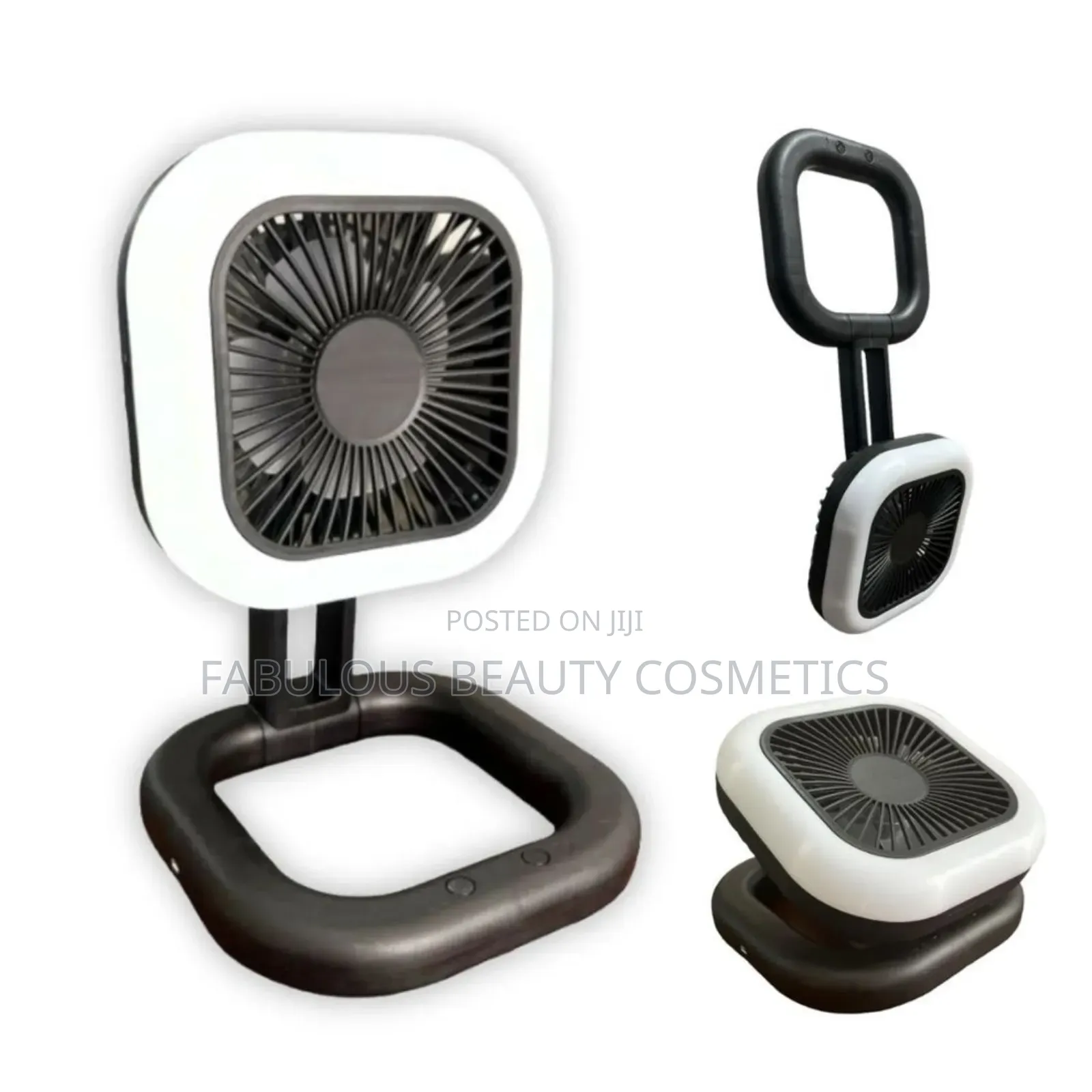 Camping Fan With Led Flashlight