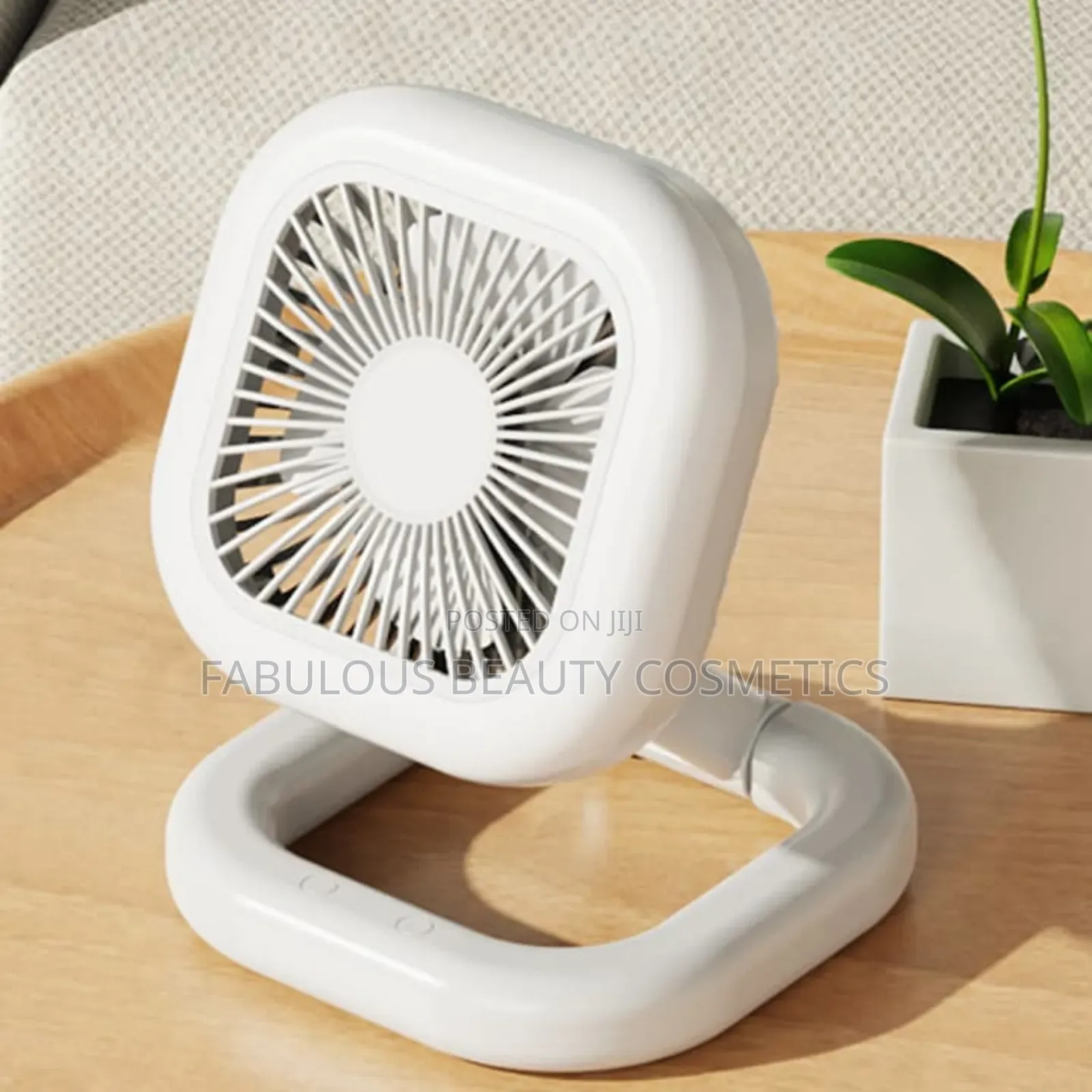 Camping Fan With Led Flashlight
