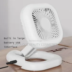 Camping Fan With Led Flashlight