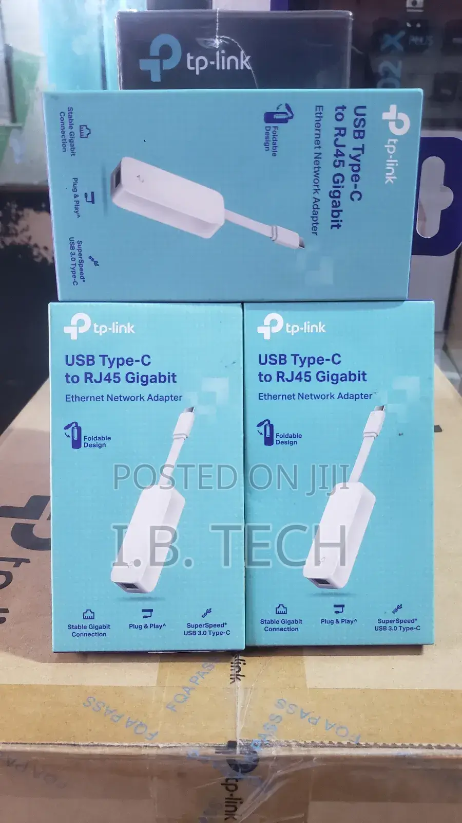 Tp-Link Usb Type-C to Rj45 Gigabit Network Adapter