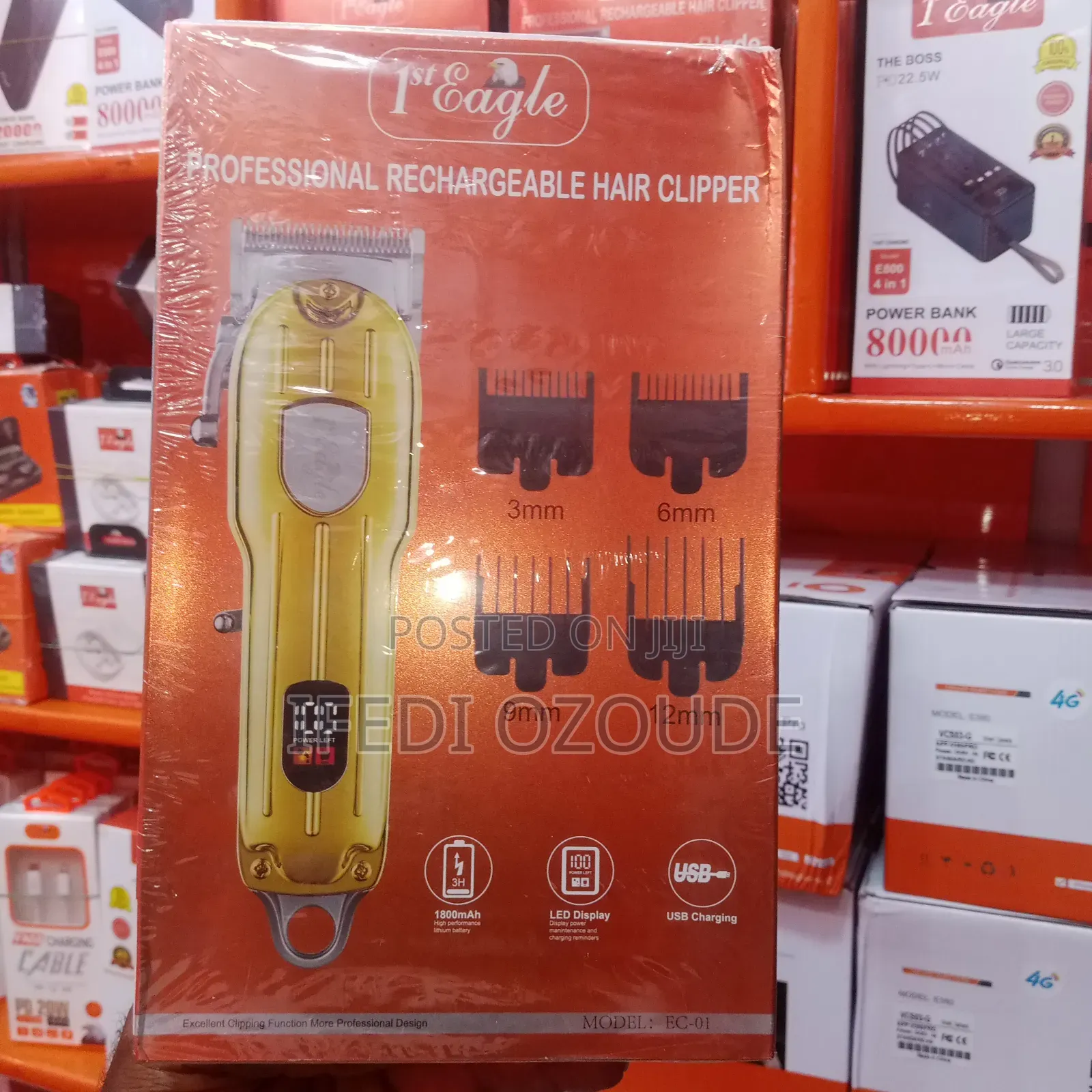 1st Eagle Professional Rechargeable Hair Clipper