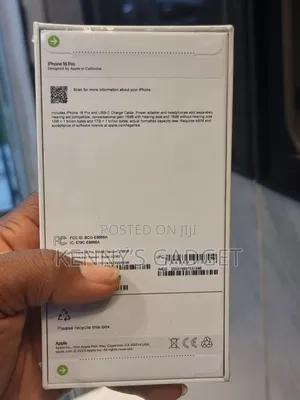 New Apple iPhone 16 Pro 256 GB White