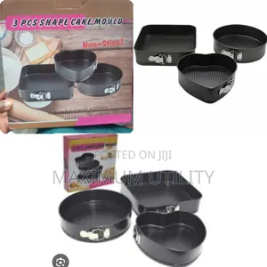 Brand New Sets of Baking Cake Pan Mould 22cm, 24cm and 26cm