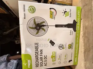 Rechargeable Iwin Solar Fan