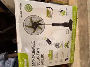 Rechargeable Iwin Solar Fan