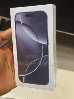 New Apple iPhone 16 Pro 256 GB Black