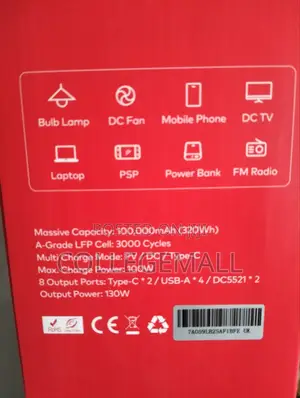 Itel 100,000mah Powerbank (Ies-320t)