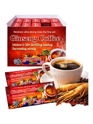 Ginseng Coffee Sex Booster For Men
