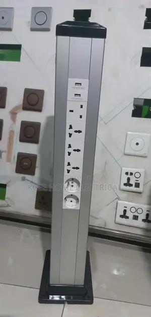 Power Pole Socket With Usb Charging – European French Plug