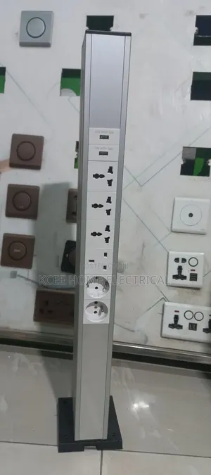 Power Pole Socket With Usb Charging – European French Plug
