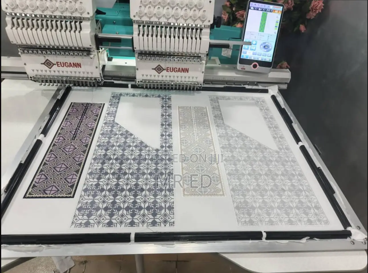 Twoheads Agbada Monogram Machine,Dahao A15-Pro
