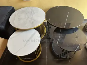 2in1 Marble Top Center Table