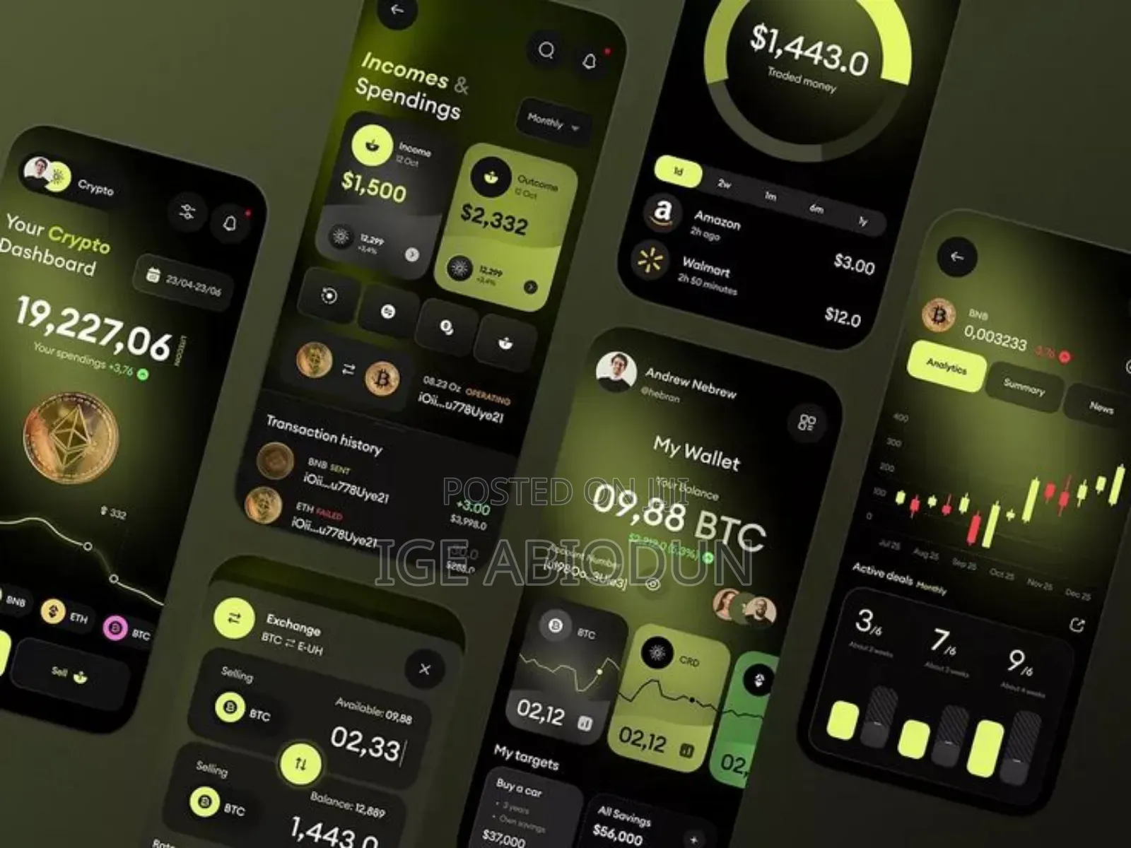 Crypto Wallet App Ui Ux Design