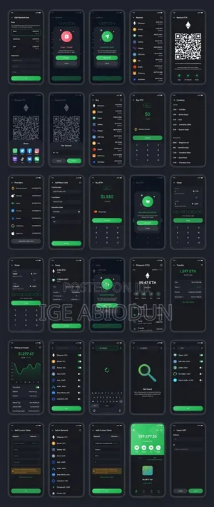 Crypto Wallet App Ui Ux Design