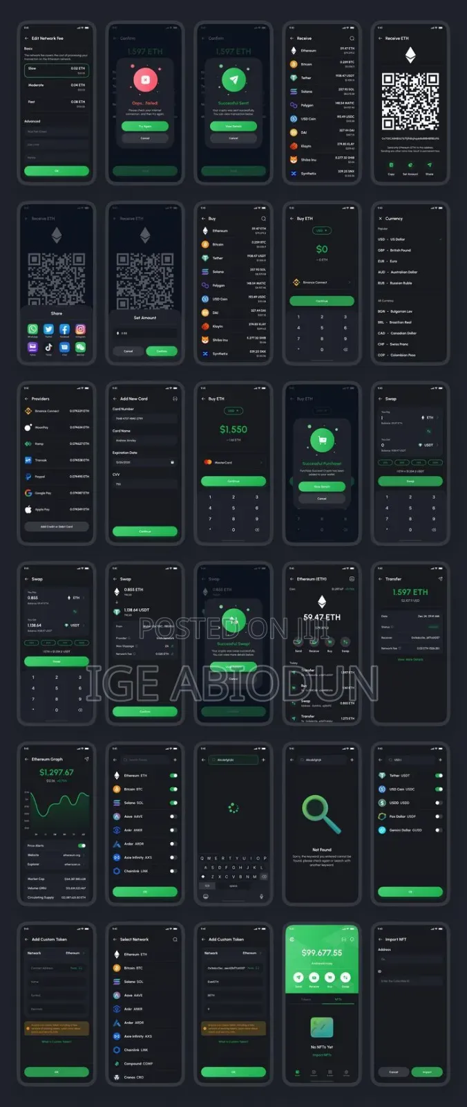 Crypto Wallet App Ui Ux Design