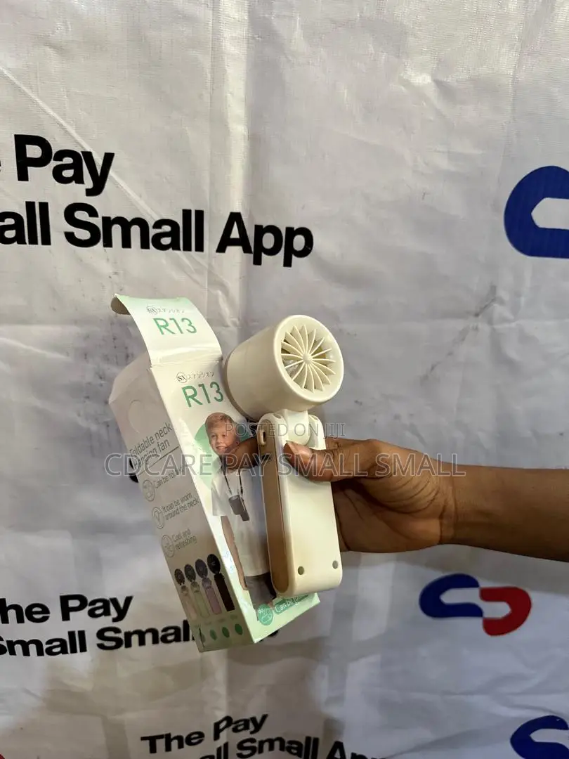 Pay Small Small Sx Foldable Neck Hanging Fan On Cdcare.App