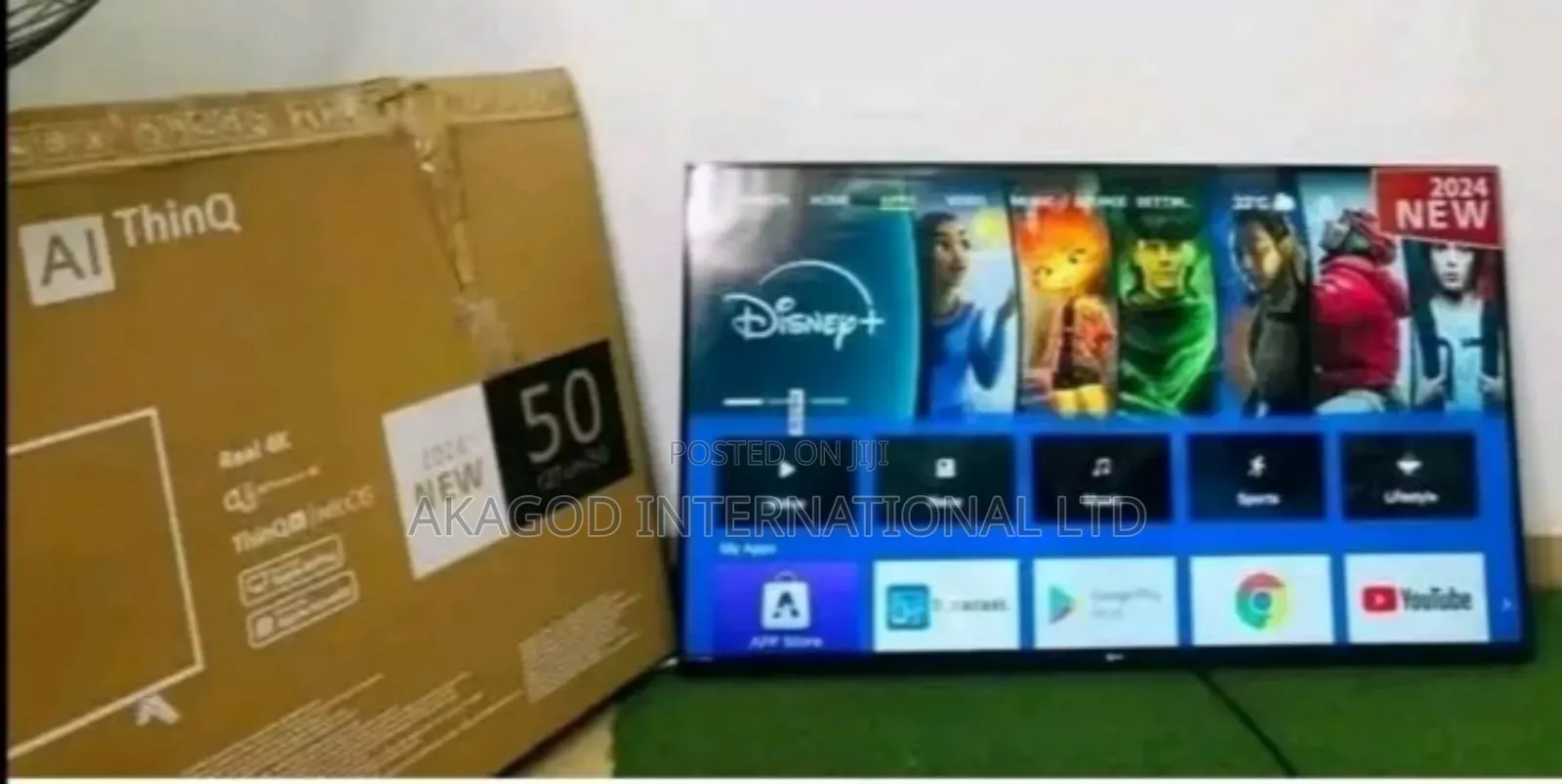 50inches Led Smart Lg Android Tv With Bluetooth