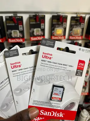 Sandisk Ultra SDHCTM Uhs-I Card and SDXCTM Uhs-I Card 256gb